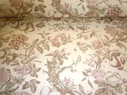Orchard Toile color Prune Braemore Pattern Decorator Fabric