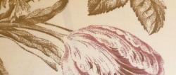 Orchard Toile color Prune Braemore Pattern Decorator Fabric