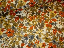 Outdoor Fabric Fall Floral color Autumn