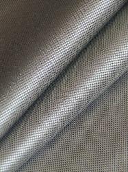 Outdoor Waffle Pattern Rinforzato color Silver Fabric