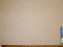 Sample of Closeout Paisley color Cream, from P Kaufmann Fabrics Clearance Sale