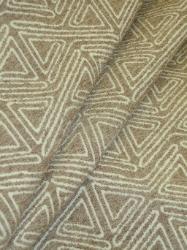 woven with a contemporary geometric design  for upholstery and home decorating