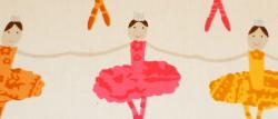 Pattern Tutu Color Rose P Kaufmann ballerina mutipurpose home decor fabric