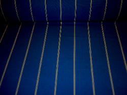 Paris 3 Inch Stripe Decor Fabric in color blue