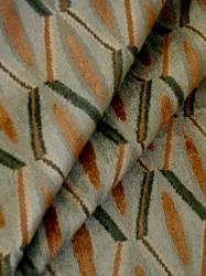 Pattern Diamond Eye color Spa, plush soft needlepoint velvet upholstery fabric