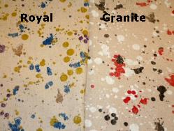 Pattern Dropcloth Linen Decorator Fabric  in colors Royal or Granite, from our American Silk Mills warehouse clearance buyout