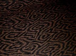 Pattern Interference color Noir high end upholstery and interior decorating fabric