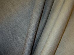 premium high end drapery fabric in texture Gray or Stone