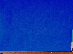 Sample of Terry Cloth Vintage Velvet Upholstery Fabric in Royal Blue