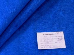 Schindler's Shop tag for Extreme Reto Modern Vintage Royal Blue Terry Cloth Upholstery Fabric