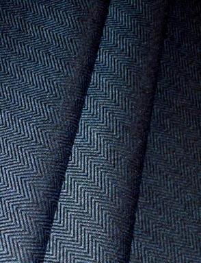 Draped curtain image of Pattern Pomeroy color Midnight