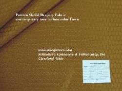 Pattern Sheild Color fawm Drapery Fabric Drapery Home Decor Fabric