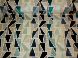 Hamilton Fabric Pattern Zander color Blue Jay