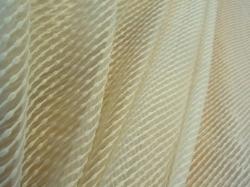 discount double wide drapery sheer Popcorn Beige designer home decorating fabric