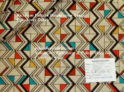 Richloom Basenj Tanger funky upscale multicolor contemporary zigzag geometric upholstery fabric