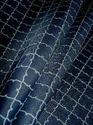 Richloom Contract Upholstery Pattern Trellis Color Neptune Interior Design Fabric