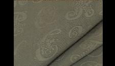 Click for video and image page of Script Upholstery and home decor fabric color Flint thick and soft double cloth Script Matelasse' Design with raised letters