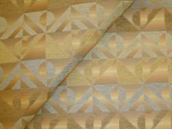 Closeup folded image of pattern Singular Celadon Upholstery Fabric