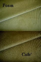 Richloom Pattern Mersea, Colors Foam and Cafe', cotton poly, 59 inch Width, for furniture, cushions, home decor