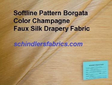 Faux Silk Stripe Drapery Fabric from Softline Fabrics