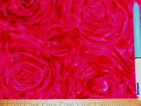 Sample of Softline Kenington Satin F Fuschia for Drapery