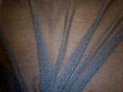 Softline Pattern Netherwood color Navy by the yard in stock, rough textured gauze weave drapery sheer fabric