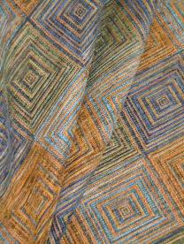Draped curtain image of contemporary geometric design Soho Square in Color Royalty