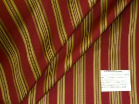 Schindlers Fabrics and Upholstery shop tag for SMC pattern Lyndon color Autumn