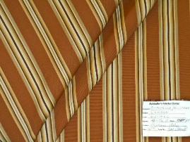 Schindler's Upholstery and fabric Shop tag for SMC pattern Lyndon color Nutmeg