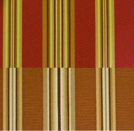 Swatch of Lyndon Stripe Colors Autumn or Nutmeg