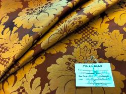 Pattern St Tropez color Bronze traditional damask design