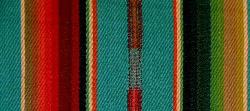 Herringbone Weave in Turquoise Multi for Decorating Swatch
