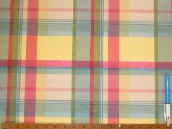 Sample of Designer for Home Decor Fabric Sundown Stripe