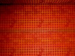 polka dot decorating fabric pattern Sunspot Flame