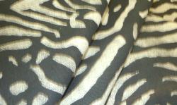 Pattern Tiger Skin color Black medium weight multi-use home decor fabric