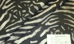 Pattern Tiger Skin color Black medium weight multi-use home decor fabric