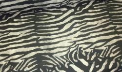 medium weight multi-use home decor fabric tiger pelt design screen print 