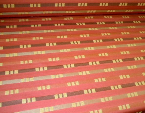 Angled image of Polyester Commercial Contract Hospitality Geometric woven textured pattern with chenille accents from Nanotex with soil and stain resistant manufacturer's finish, in our Erie Islands Design with the basics collection discounted to design cheap