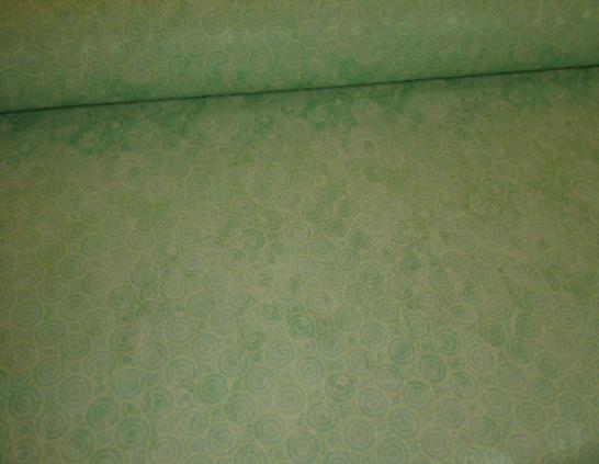 Angle image of Cosmo Green contemporary decor fabric