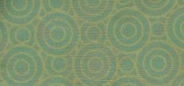 Swatch of Discount Color Green Contemporary with Circles pattern Cosmo Home Decor Fabric