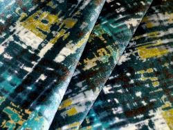 contemporary abstract design, heavy weight with a great soft hand