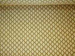 Discounted Manufacturer Buyout Ecru Gold Chenille Upholstery Fabric