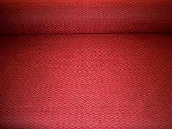 Commercial Contract grade Upholstery Fabric Pattern Waves color Garnet