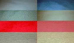 a plain solid multipurpose interior decorating fabric in multiple colors