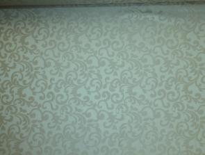 Pattern Ilard in color Platinum, contemporary decorator fabric a tone on tone floral scroll pattern
