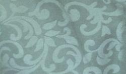 Swatch of Color Platinum floral scroll pattern Ilard Decorator Fabric