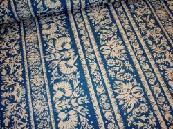 Indoor Outdoor Pattern Provence in Color French Blue