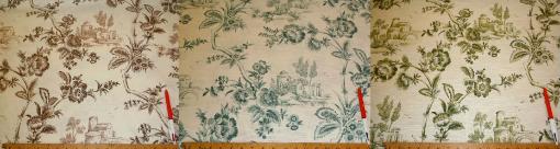 Jay Yang Pattern Towbridge Decorator Fabric linen blend, pastoral toile print design