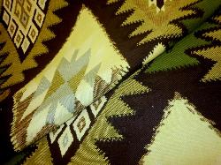 Meso Diamonds High UV Fabric Aztec inspired diamond design