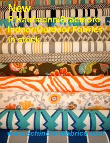 New P Kaufmann/Braemore Indoor/Outdoor Fabrics in stock